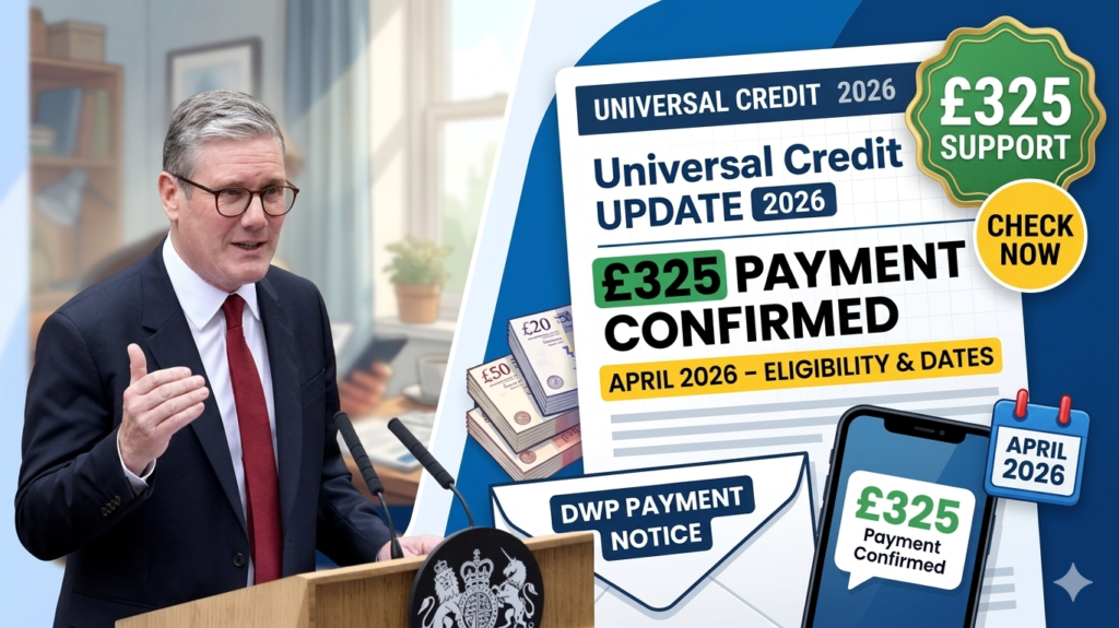 DWP Universal Credit Payment April 2026